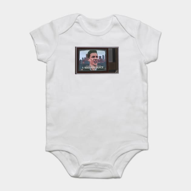 Requiem for a Dream: Be Excited Baby Bodysuit by 51Deesigns